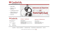 Desktop Screenshot of cardiolife.gr